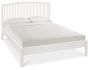 Ashby White Small Double Slatted Bedstead - Style Our Home