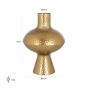 Vase Caitlyn small (Gold) by  Richmond Interiors | Style Our Home