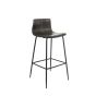 Barracuda Barstool Vegan Leather Grey SET OF 2 by Bluebone | Style Our Home