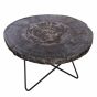 Petrified Wood Round Coffee Table by Bluebone | Style Our Home