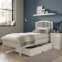 Ashby White Underbed Storage Drawer - Style Our Home