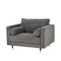 Hampton Grey Large Arm Chair by Hill Interiors | Style Our Home