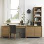 Bergen Oak Narrow Top Unit - Style Our Home