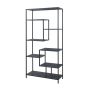 Large Black Multi Shelf Unit by Hill Interiors | Style Our Home  