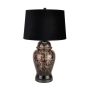 Black Dapple Acanthus Lamp by Hill Interiors | Style Our Home  
