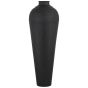 Matt Black Large Hammered Vase With Lid by Hill Interiors | Style Our Home  