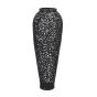 Black Cast Lattice Large Vase by Hill Interiors | Style Our Home  