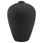 Matt Black Tall Astral Vase by Hill Interiors | Style Our Home  