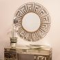 Claridge Deco Round Mirror by Libra Designs | Style Our Home
