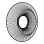 Chico Black Wire Mirror by Hill Interiors | Style Our Home  