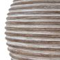 Saturn Table Lamp With Linen Shade