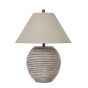 Saturn Table Lamp With Linen Shade by Hill Interiors | Style Our Home  