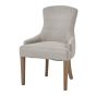Brockham Oatmeal Twill Dining Chair by Hill Interiors | Style Our Home  