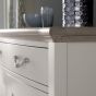 Montreux Soft Grey & Washed Oak Wide Sideboard - Style Our Home