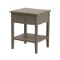 The Serene Collection One Drawer Side Table by Hill Interiors | Style Our Home  