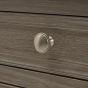 The Serene Collection Three Drawer Bedside Table