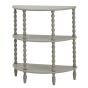 The Camden Collection Half Moon 3 Tier Table by Hill Interiors | Style Our Home  