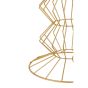 Yaro Gold Finish Table by Prestige Designs | Style Our Home