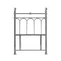 Krystal Antique Nickel 3' Single Headboard - Style Our Home 
