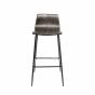 Barracuda Barstool Vegan Leather Grey SET OF 2 by Bluebone | Style Our Home