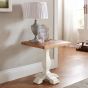 Belgrave Two Tone Lamp Table by Bentley Designs | Style Our Home