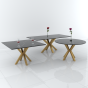 Studio Cross Rectangular Dining Table - 6 Seater by Steve Bristow | Style Our Home