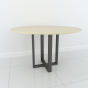 Studio Line Dining Table - 4 Seater in Beige & Grey by Steve Bristow | Style Our Home