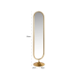 Mirror Moya on stand (Gold) by  Richmond Interiors | Style Our Home