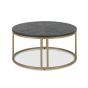 Marina Brass Coffee Table - Style Our Home