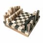 Petrified Wood Chess & Draughts Set by Monologue | Style Our Home
