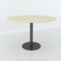 Studio Line Pedestal Dining Table - 4 Seater in Beige & Grey by Steve Bristow | Style Our Home