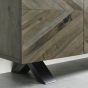 Ellipse Fumed Oak Narrow Sideboard by Bentley Designs | Style Our Home