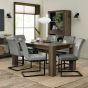 Logan Fumed Oak Display Cabinet by Bentley Designs | Style Our Home