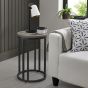 Monroe Silver Grey Side Table by Bentley Designs | Style Our Home