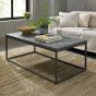 Renzo Zinc & Dark Grey Coffee Table | Style Our Home