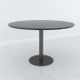 Studio Line Pedestal Dining Table - 4 Seater in Black & Grey by Steve Bristow | Style Our Home