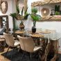 Layla Branchwood Rectangular Dining Table 180cm (2 boxes) by Monologue | Style Our Home