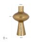 Vase Caitlyn big (Gold) by  Richmond Interiors | Style Our Home