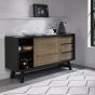 Camden Weathered Oak & Peppercorn Wide Sideboard by Bentley Designs | Style Our Home