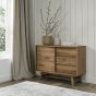 Camden Rustic Oak Narrow Sideboard by Bentley Designs | Style Our Home