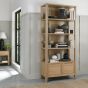 Chester Oak Open Display Unit by Bentley Designs | Style Our Home
