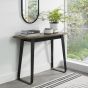 Emerson Weathered Oak & Peppercorn Console Table by Bentley Designs | Style Our Home
