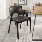 Camden Peppercorn Upholstered Chair in an Old West Vintage Fabric (Pair) by Bentley Designs | Style Our Home