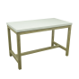 Marco White Counter Table by Monologue | Style Our Home