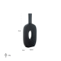 Vase Emar big (Black) by  Richmond Interiors | Style Our Home