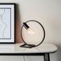 Elara Circle Table Lamp by Creative Lighting | Style Our Home