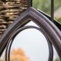 Monica Outdoor Mirror Noir by Gallery Direct | Style Our Home