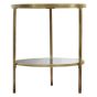 Hudson Champagne Side Table - Style Our Home 