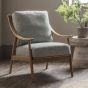 Reva Natural Linen Armchair