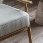 Reva Natural Linen Armchair